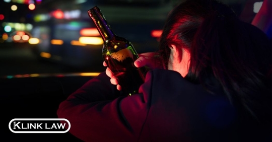 drunk driver at night